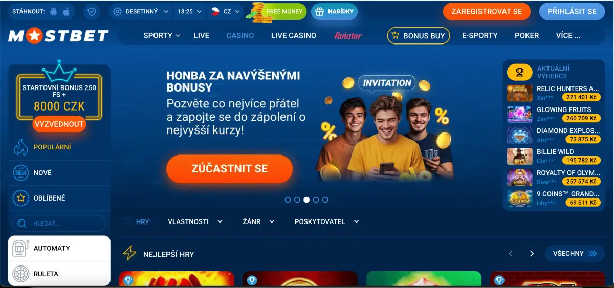 Vstupní bonus v Mostbet pro hru Chicken Road s promo kódem